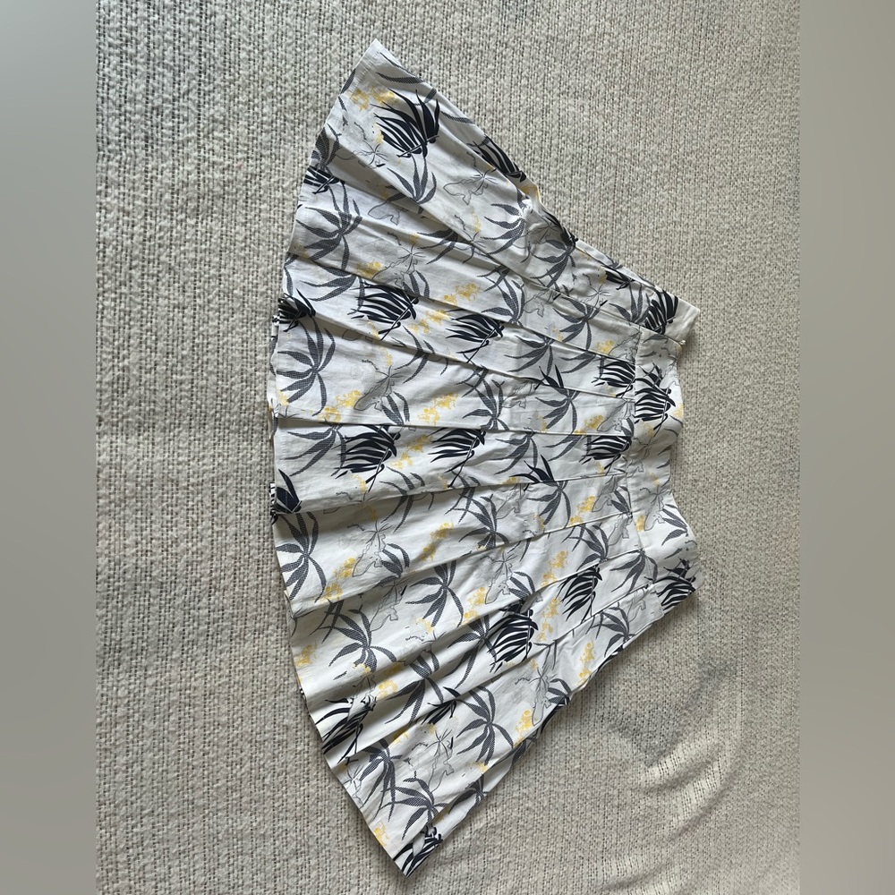 Floral Patterned Women's Skirt pleated Burberry golf USA 6